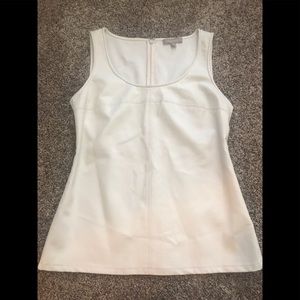 Banana Republic ivory sleeveless blouse - Like new